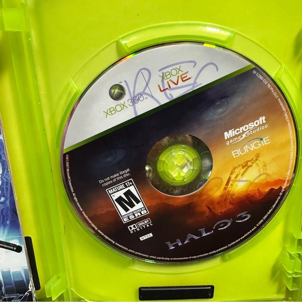 Halo 3‎ Microsoft Xbox 360 with Manual, 2007, Tested